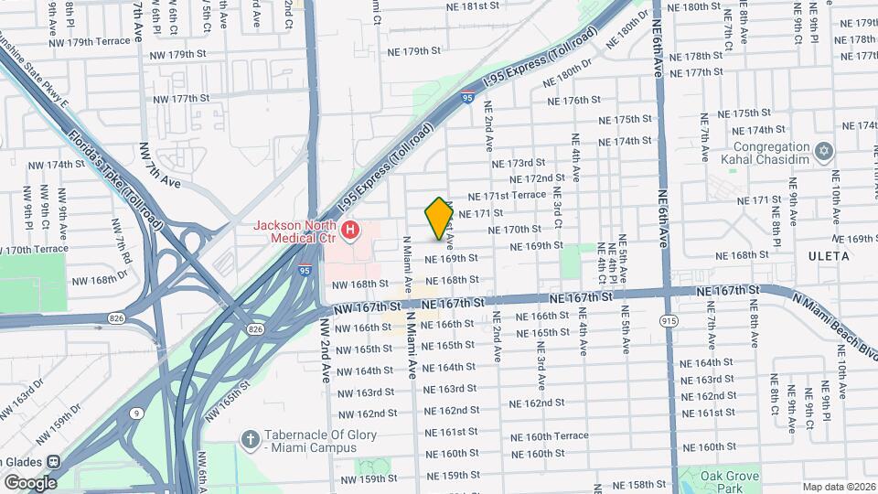 76 NE 170th St Map and Location Details