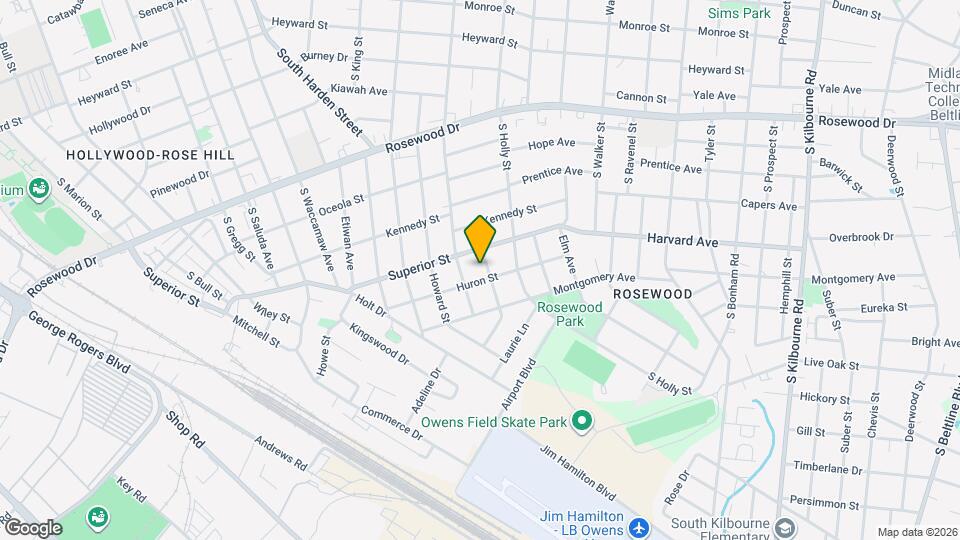 717 Huntington Ave, Unit 717 Map and Location Details