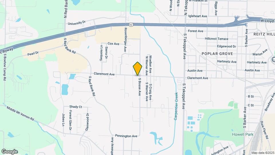 4100 Claremont Ave, Unit A Map and Location Details