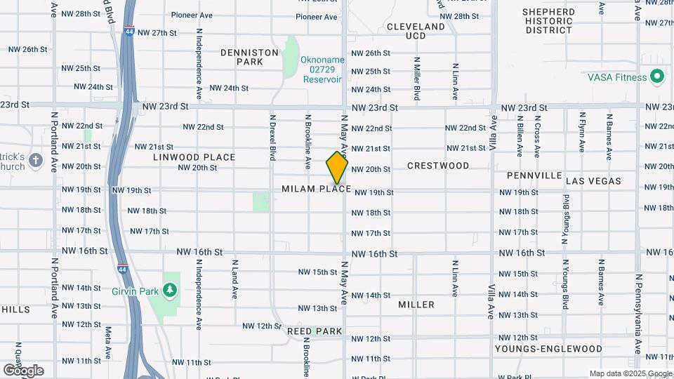2907 NW 19th St Map and Location Details