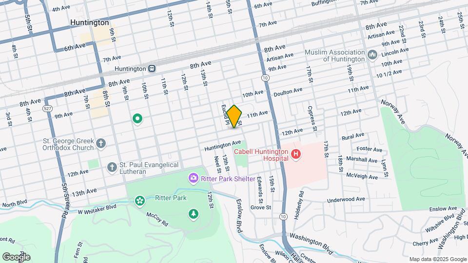 1355 Charleston Ave Map and Location Details