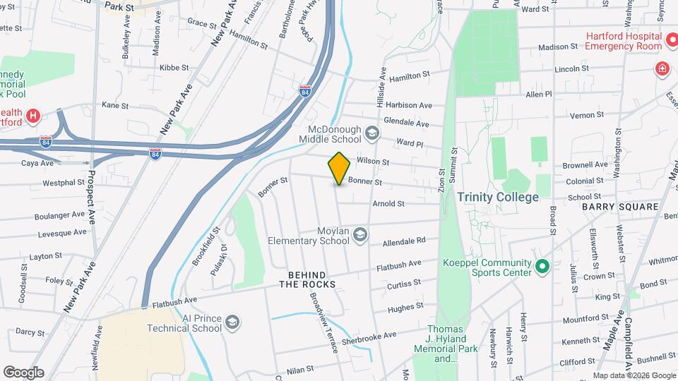 16 Ledger St Map and Location Details