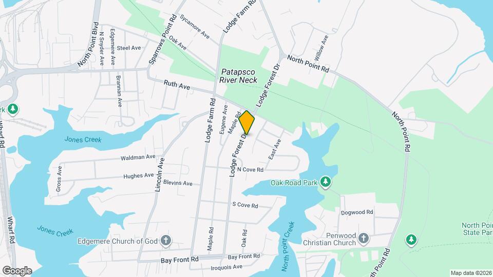 2523 Lodge Forest Dr Map and Location Details