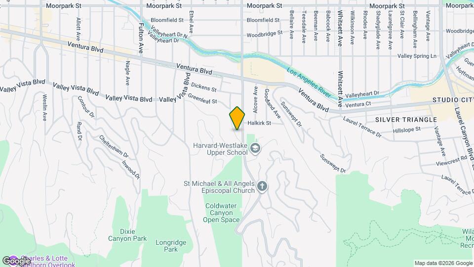 3920 Van Noord Ave Map and Location Details