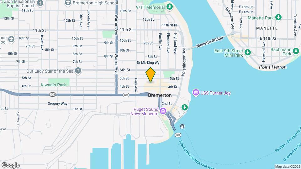 602 4th St Map and Location Details