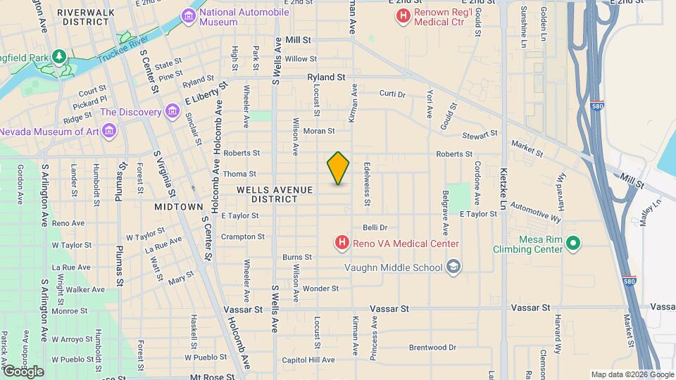 631 Cheney St Map and Location Details