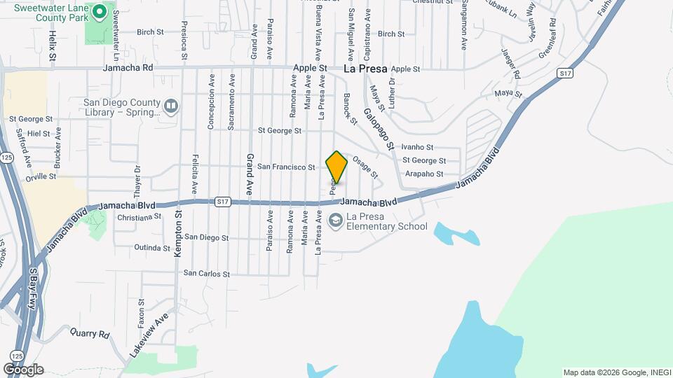 623 Pecos St Map and Location Details