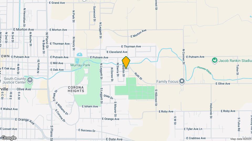 103 N Crestview St Map and Location Details