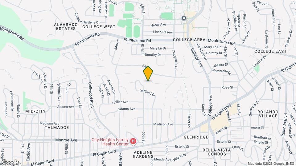 5613 Campanile Way Map and Location Details