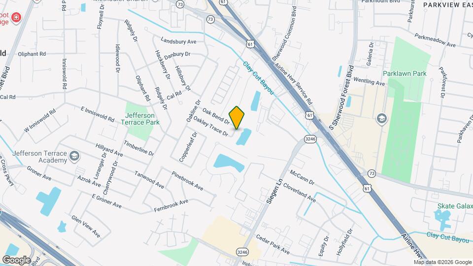 10532 Oakridge Park Ave Mapa y Detalles de la Ubicación