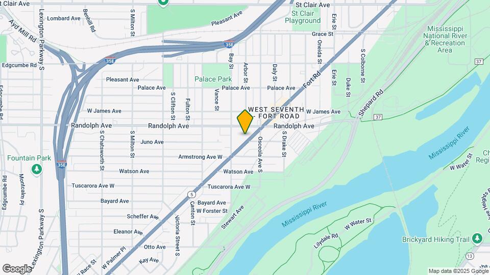 1055 7th St W, Unit 2 Bed 1 Bath large Deck Map and Location Details