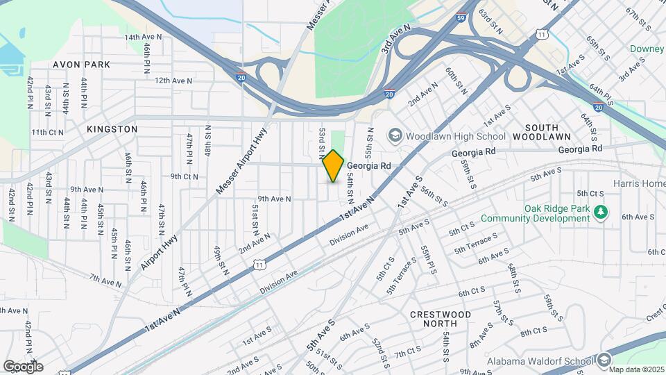 921 53rd St N Map and Location Details