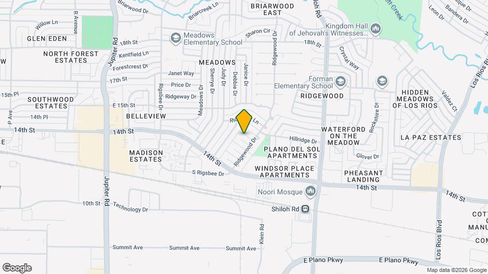 3309 Ridgeglen Cir Map and Location Details