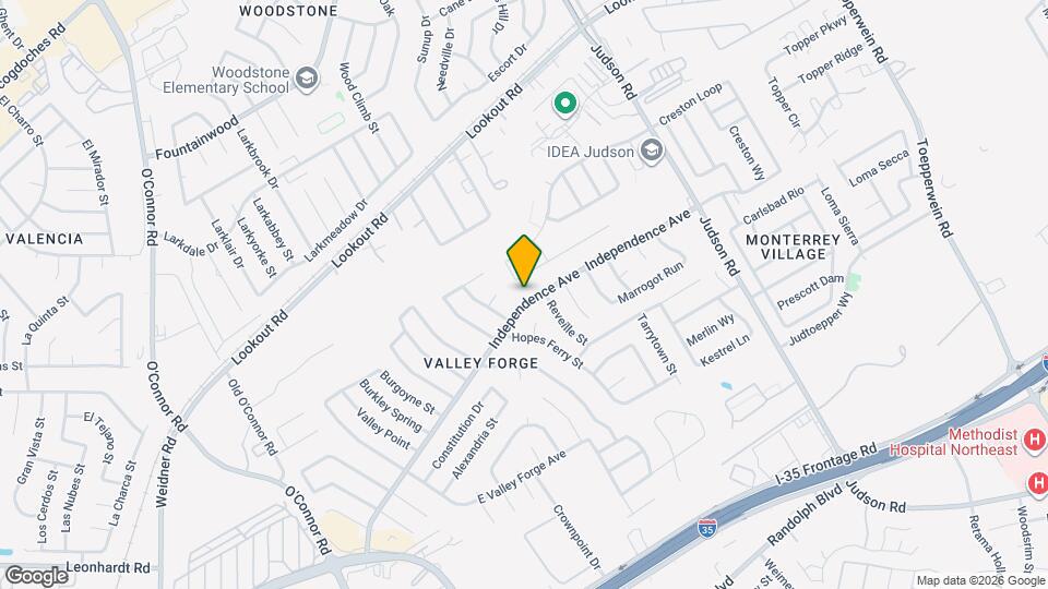 12827 Independence Ave Map and Location Details