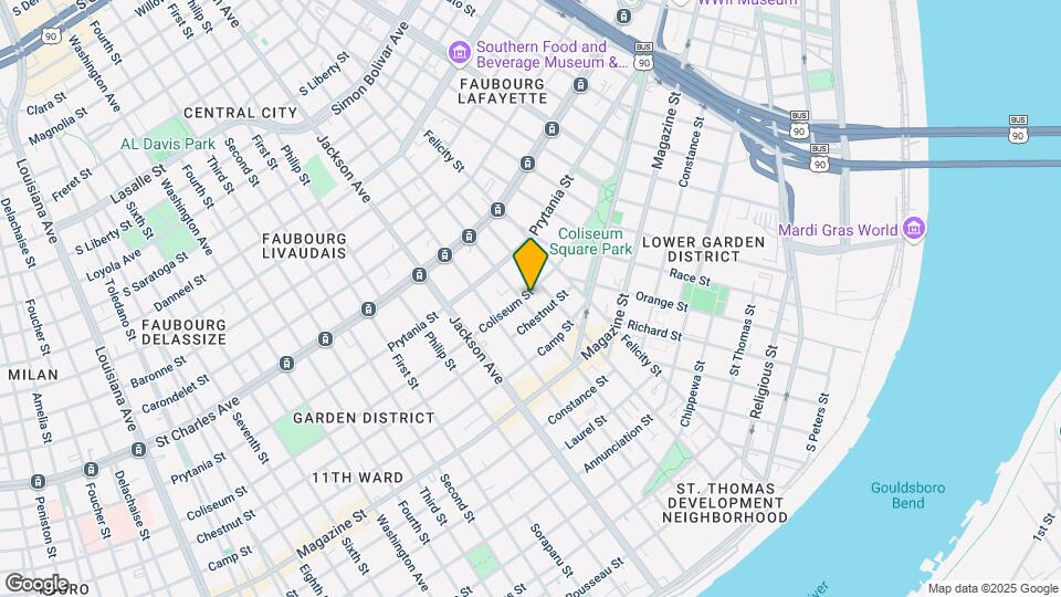 1333 St Andrew St Mapa y Detalles de la Ubicación