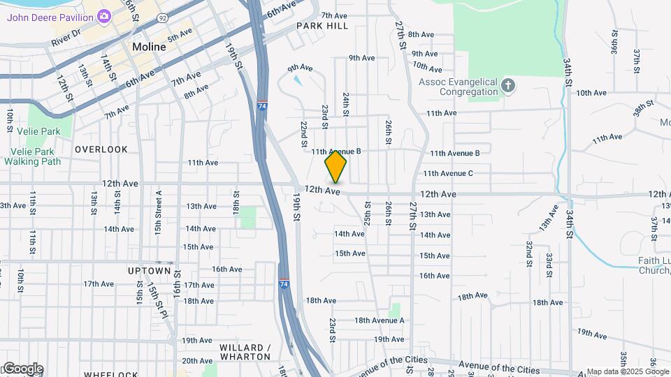 1935 12th Ave Map and Location Details