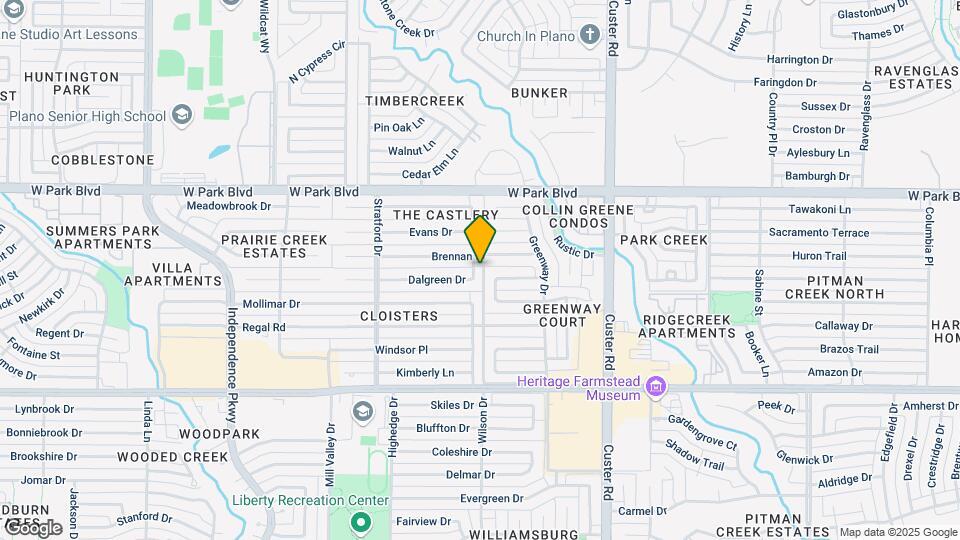 2404 Dalgreen Dr Map and Location Details
