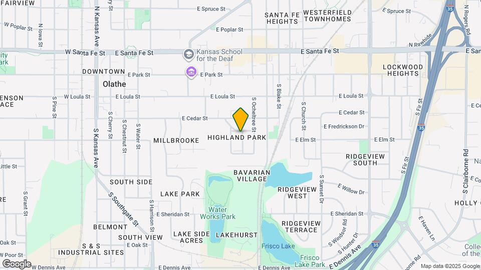 4403 S Parkway Dr Map and Location Details