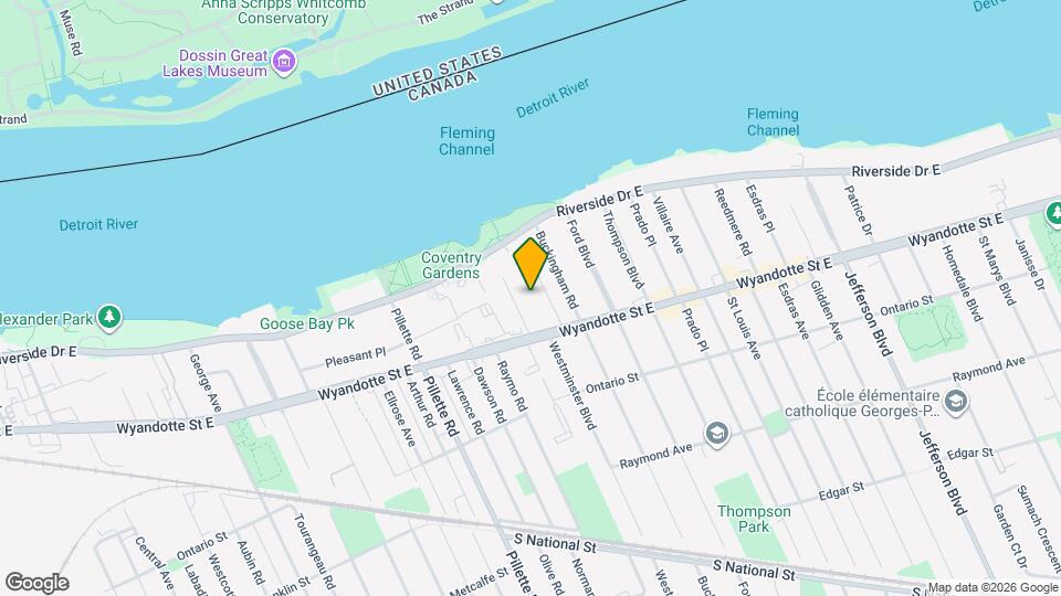 5110 Wyandotte St E Map and Location Details