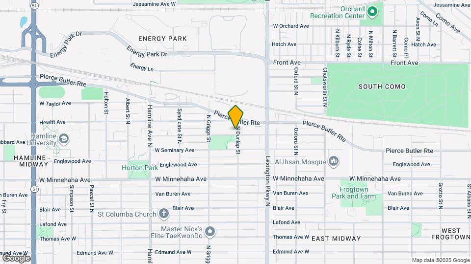 1161 Hubbard Ave Map and Location Details