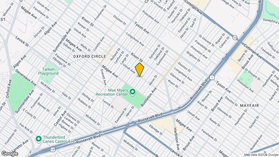 6644 Oakland St Map and Location Details