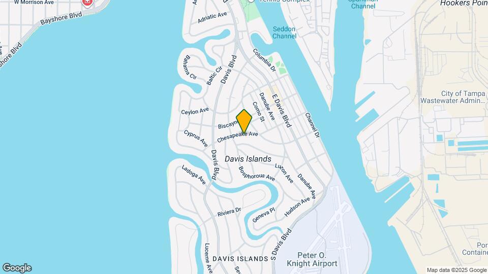 122 Chesapeake Ave Map and Location Details