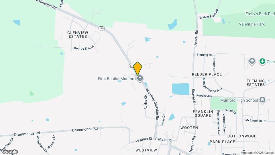 575 Munford Giltedge Rd Map and Location Details