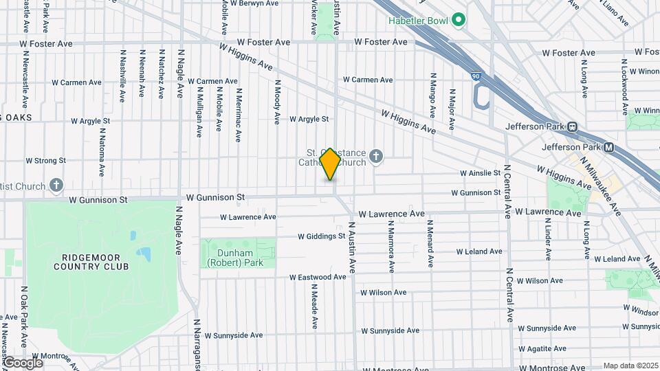 4848 N Austin Ave Mapa y Detalles de la Ubicación