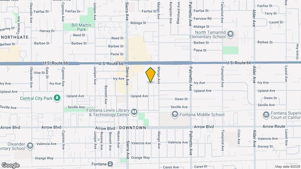17049 Ivy Ave Mapa y Detalles de la Ubicación