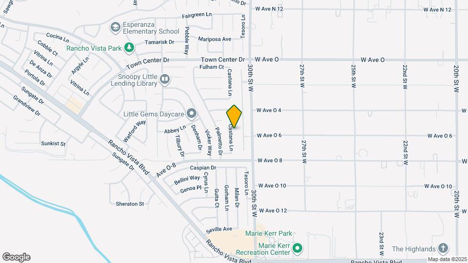 40112 Castana Ln Map and Location Details