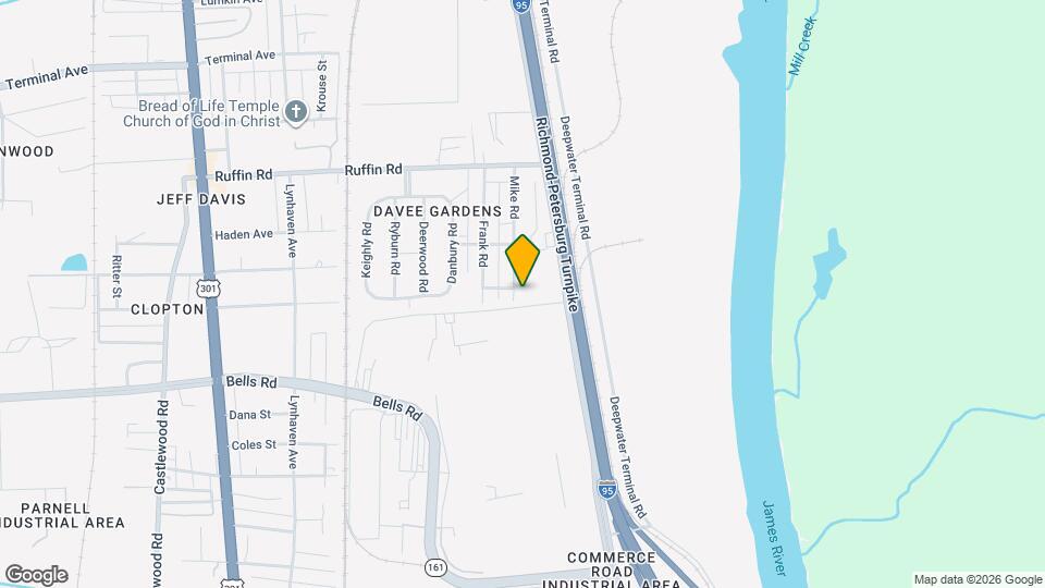 3418 Mike Rd Map and Location Details