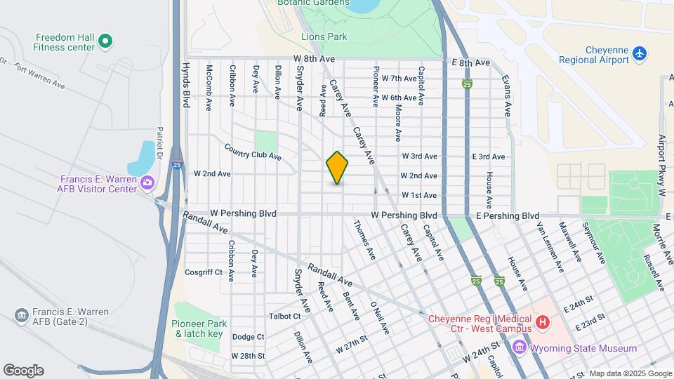 708 W 1st Ave Mapa y Detalles de la Ubicación