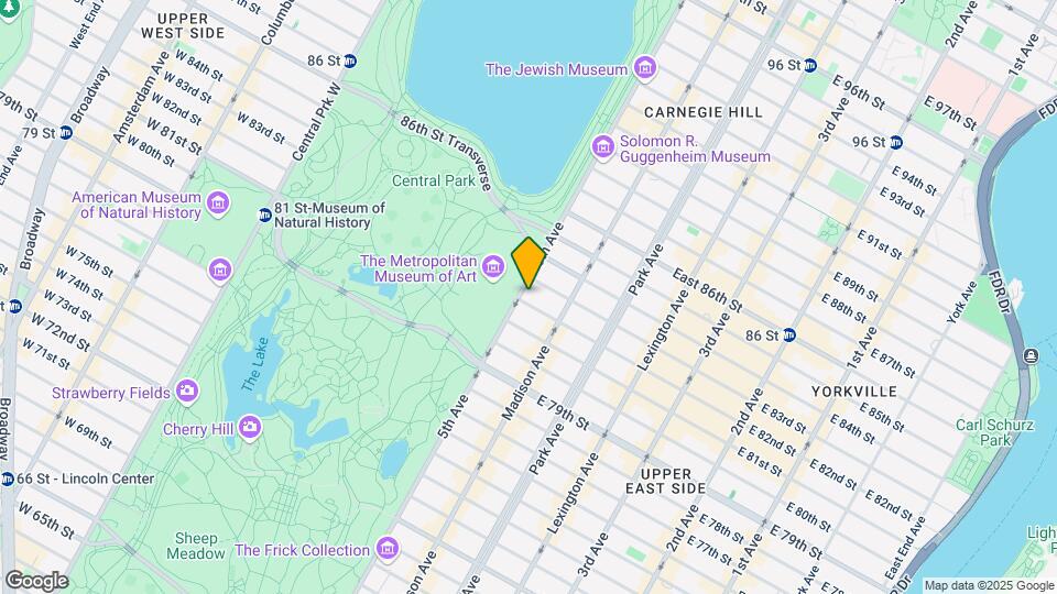 1010 Fifth Ave Mapa y Detalles de la Ubicación