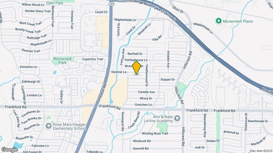 6423 Windsong Dr Map and Location Details