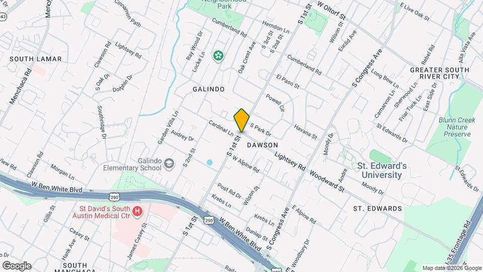 3501 S 1st St Mapa y Detalles de la Ubicación