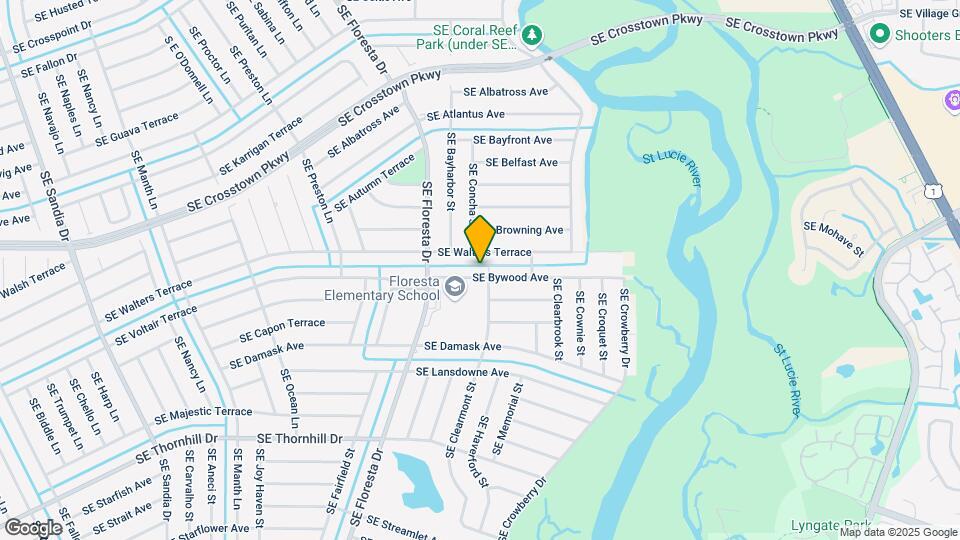 949 SE Bywood Ave Map and Location Details