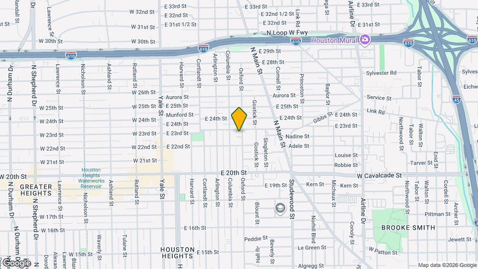 2223 Oxford St Map and Location Details