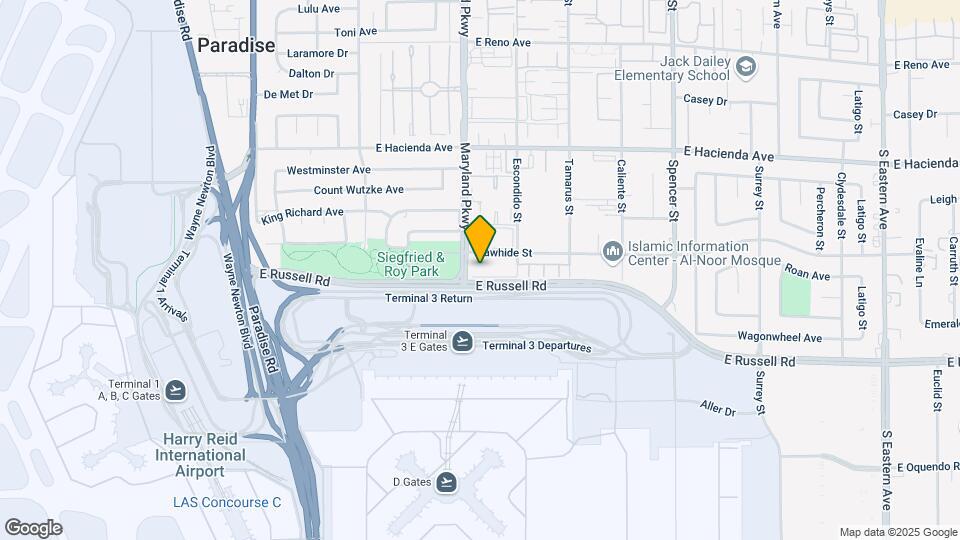 1236 Fraya Dr Map and Location Details