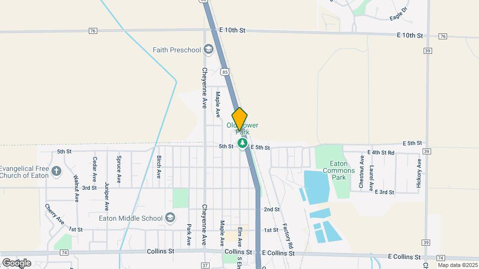 560 Oak Ave-Unit -R1 Map and Location Details