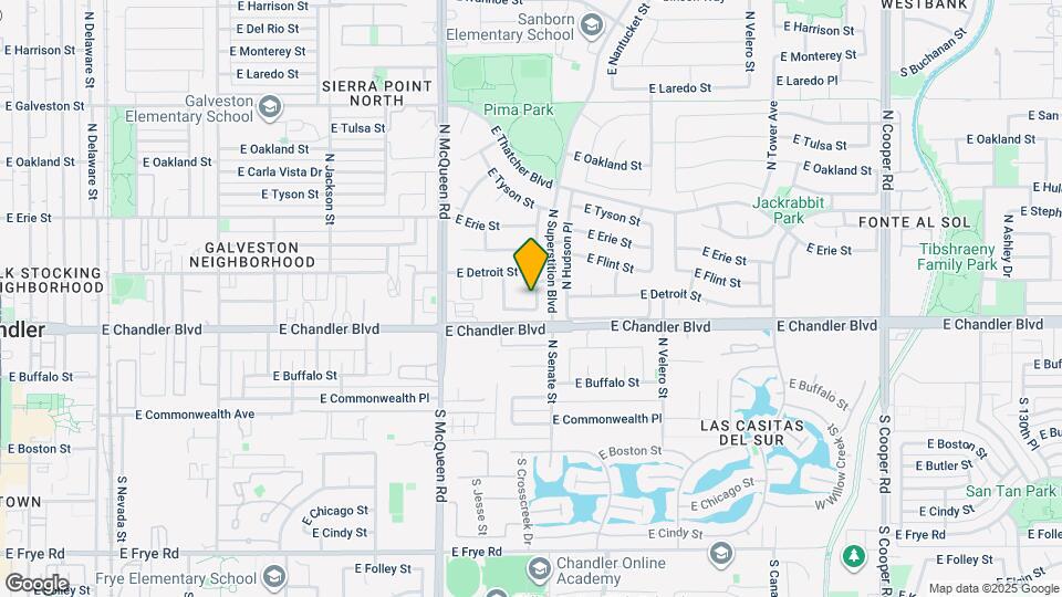 240 N Senate St Map and Location Details