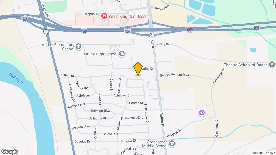 2527 Tilman Dr Map and Location Details