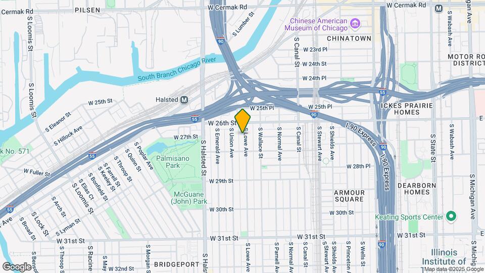 2630 S Lowe Ave Map and Location Details
