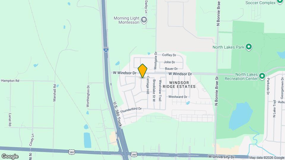 2304 Arrowhead Dr Map and Location Details