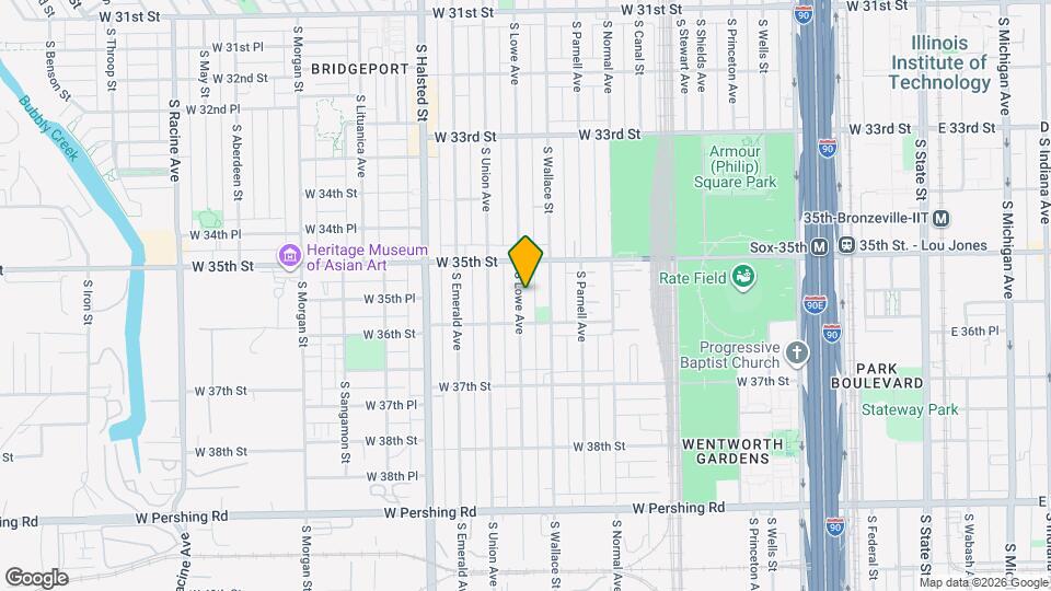 3535 S Lowe Ave Map and Location Details