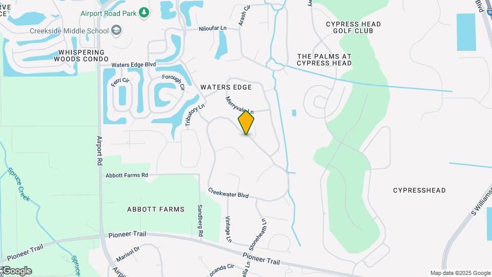 1720 Creekwater Blvd Map and Location Details