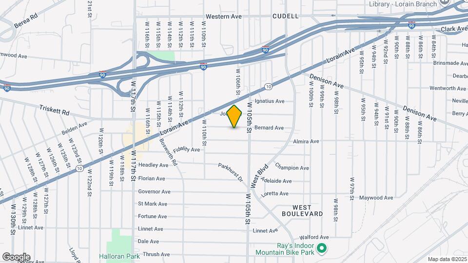 10617 Bernard Ave Map and Location Details