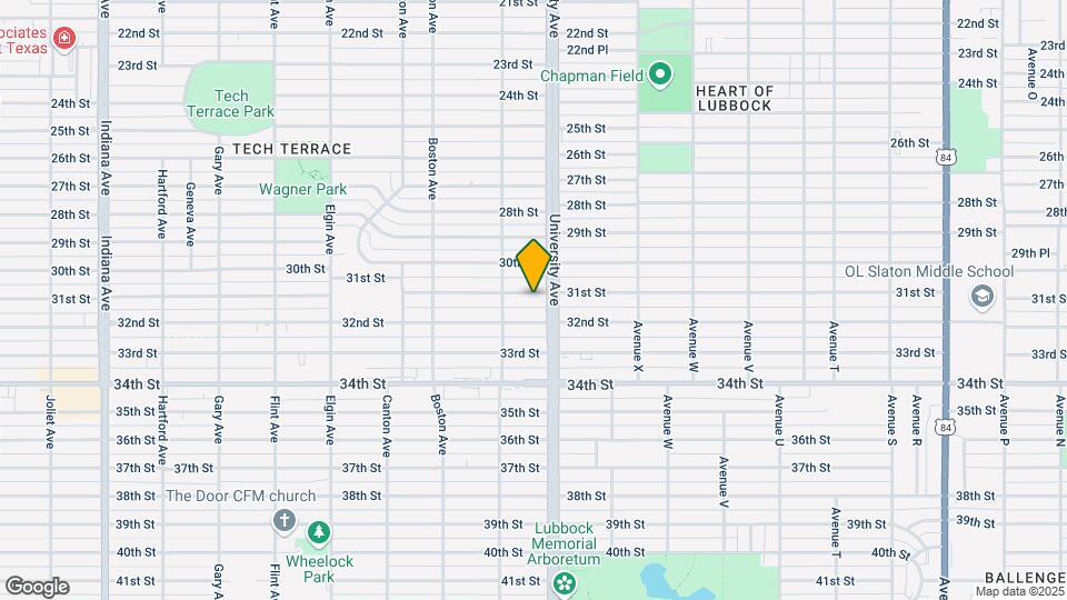 2507 31st St Map and Location Details