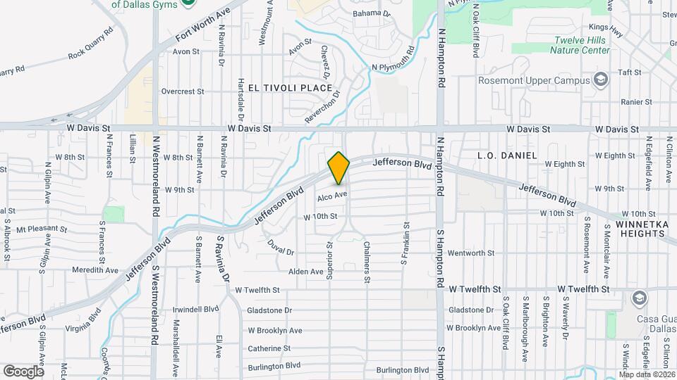 2711 Alco Ave Map and Location Details