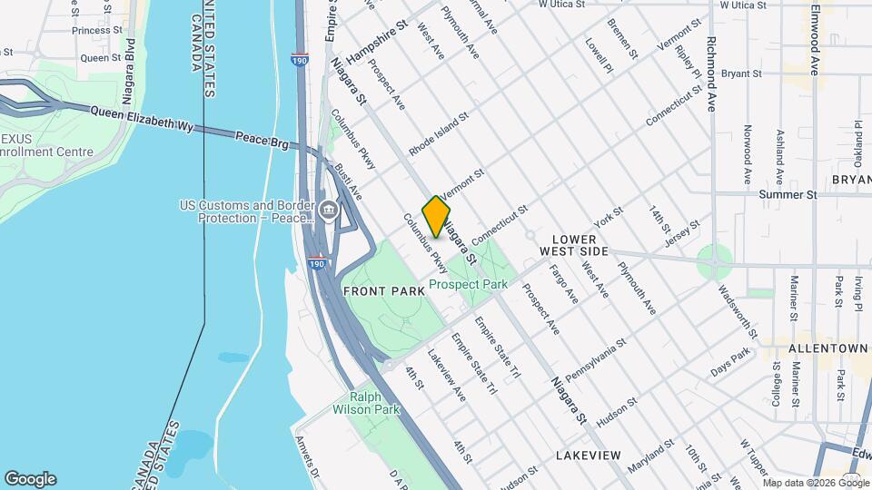 691 Columbus Pkwy Map and Location Details