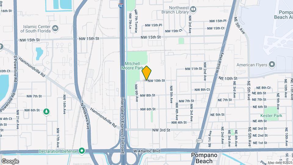 940 NW 8th Ave Mapa y Detalles de la Ubicación